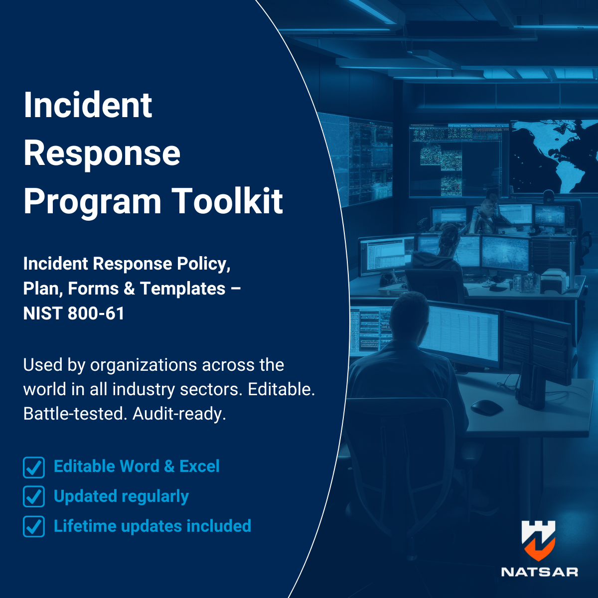 Promotional image for the incident response program toolkit